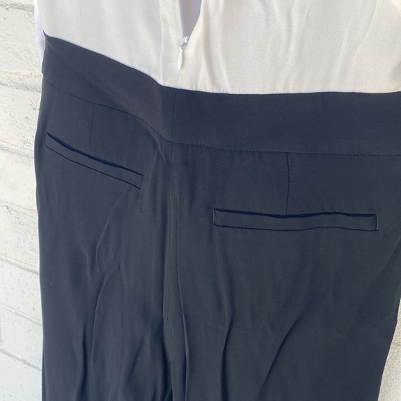 A.L.C. Landon Black and White Tiered Jumpsuit 8 - Picture 10 of 12